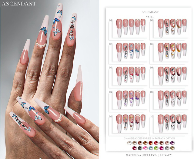 Ascendant - Cry Baby Nails Fatpack