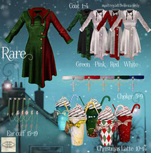 -Paradiso- Xmas Gacha Coat Pink box