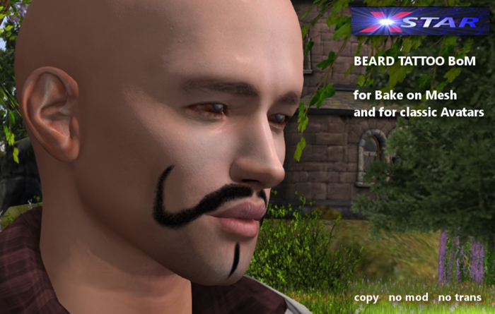 Xstar IMPERIAL BEARD TATTOO BoM