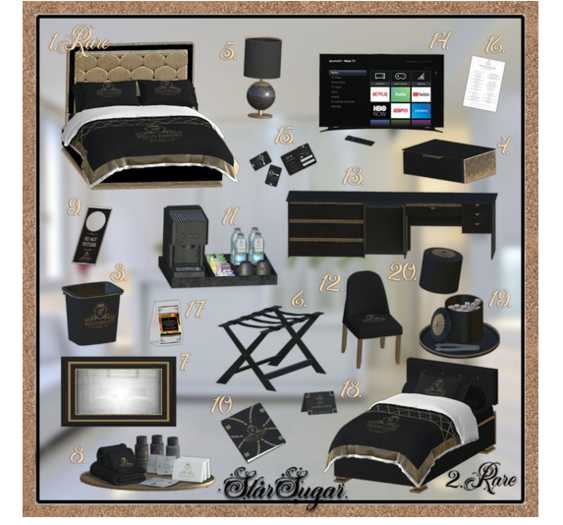 01. *SS* Hotel [ Large Bed ] RARE