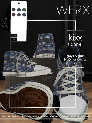 WERX KIXX: Guys Flannel