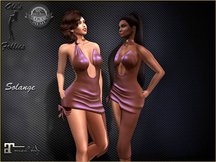 Oli's Solange bronze dress