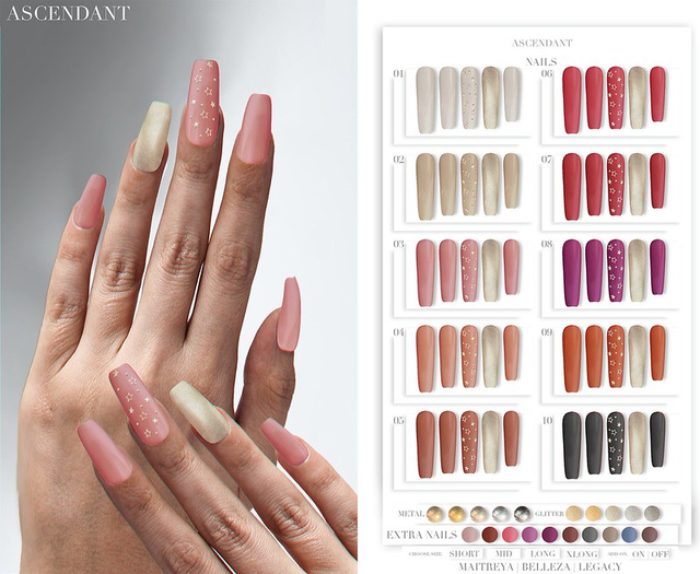 Ascendant - Rebeca Nails Fatpack