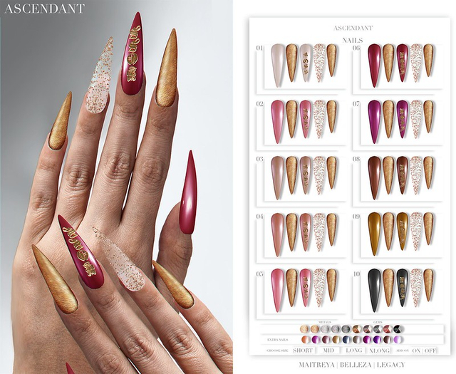 Ascendant - Boss Nails Fatpack