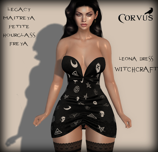 Corvus : Leona Dress Witchcraft