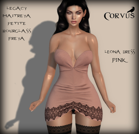 Corvus : Leona Dress Pink