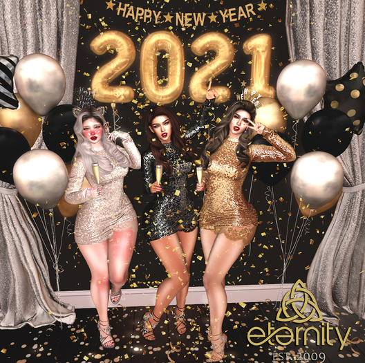 ..::Eternity::.. Friends New Year  - Friends Pose 