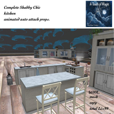 Complete Shabby Chic Kitchen animated Box