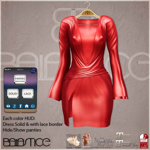 Baiastice_Deeta Dress-Red