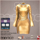 Baiastice_Deeta Dress-Gold