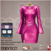 Baiastice_Deeta Dress-Fuchsia