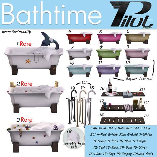 PILOT - Bathtime [Teal]