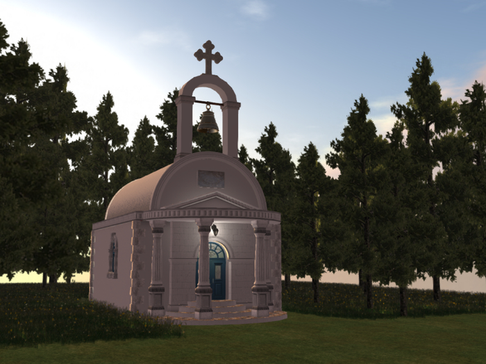 White Orthodox Chapel
