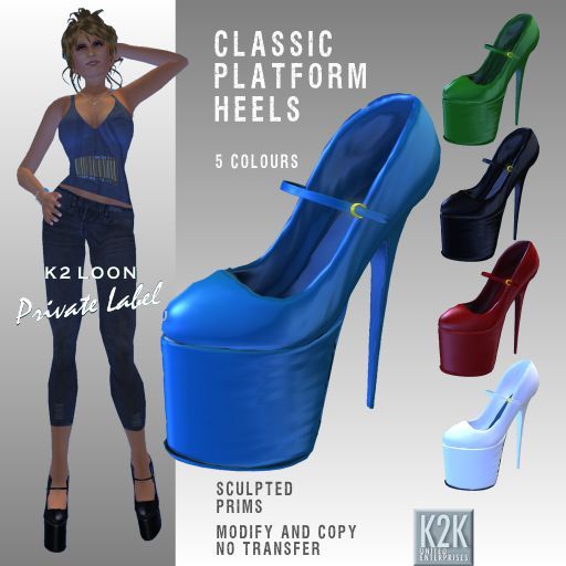 classic platform heels