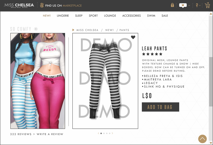 .miss chelsea. DEMO Leah Pants