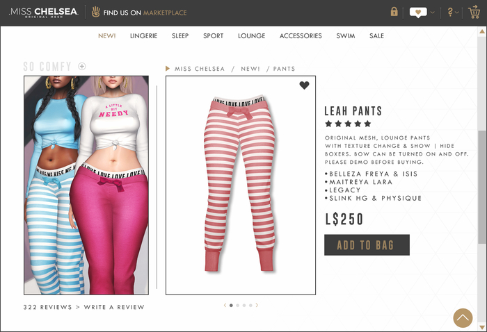 .miss chelsea. Leah Pants Pink Stripe