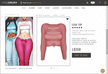 .miss chelsea. Leah Top Make Out