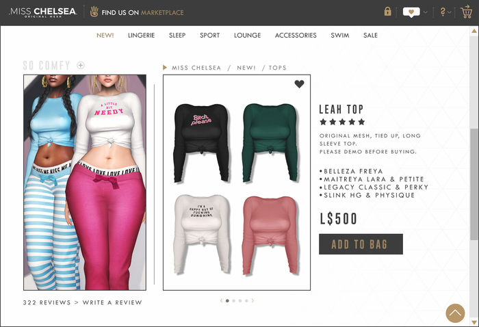 .miss chelsea. Leah Top Colour Pack 1