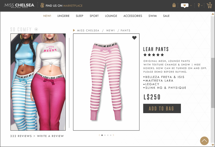 .miss chelsea. Leah Pants Candy Stripe