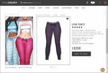 .miss chelsea. Leah Pants Purple