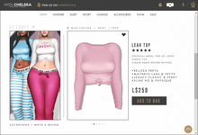 .miss chelsea. Leah Top Candy