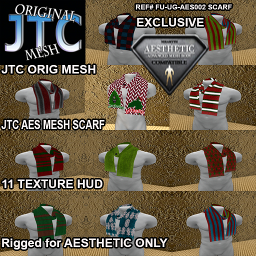 JTC AES JACK SCARF [HUD VERSION]-[BOX]