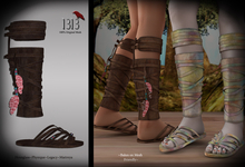 (*<*) 1313 Sharla Sandals - Brown Leather