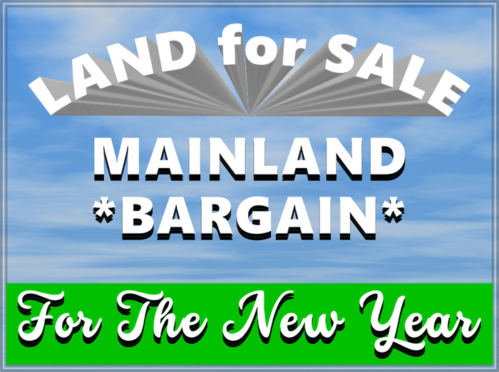 Second Life Marketplace BARGAIN LAND for SALE COSTARD 1024m MODERATE