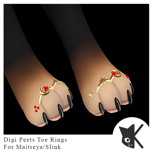 Digi Peets Toe Rings