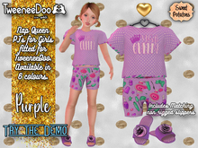 < SP > Nap Queen PJ's for Tweeneedoo - Purple