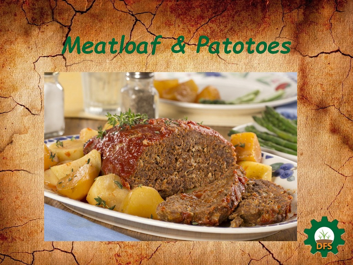 DFS Texture Meatloaf & Potatoes