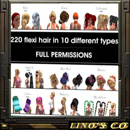 220 FLEXI HAIR BOX BY LINO'S CO