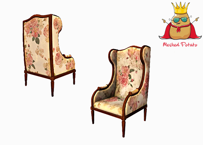 Meshed Potato - Vintage Chair - Full Perm Mesh
