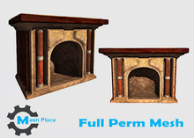 Mesh Place - Old Fireplace 1 - Full Perm Mesh