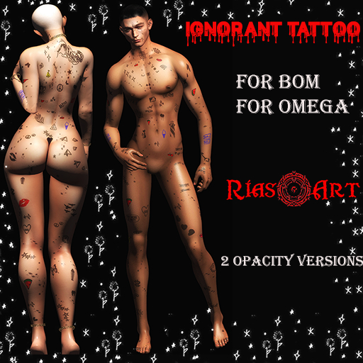 [RiasArt]-IGNORANT TATTOO_ BOM/OMEGA