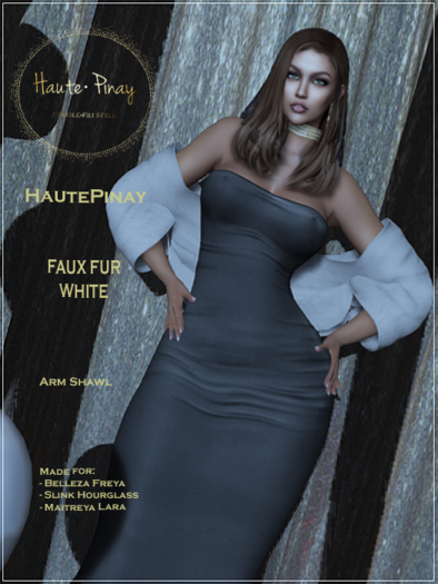 HautePinay [FAUX FUR WHITE]
