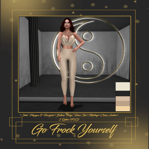 GFY-Aerlinniel Solid-Neutral Outfit {Wear Me}