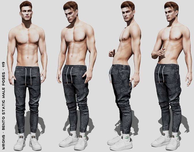 WRONG - BENTO STATIC MALE POSES - 119