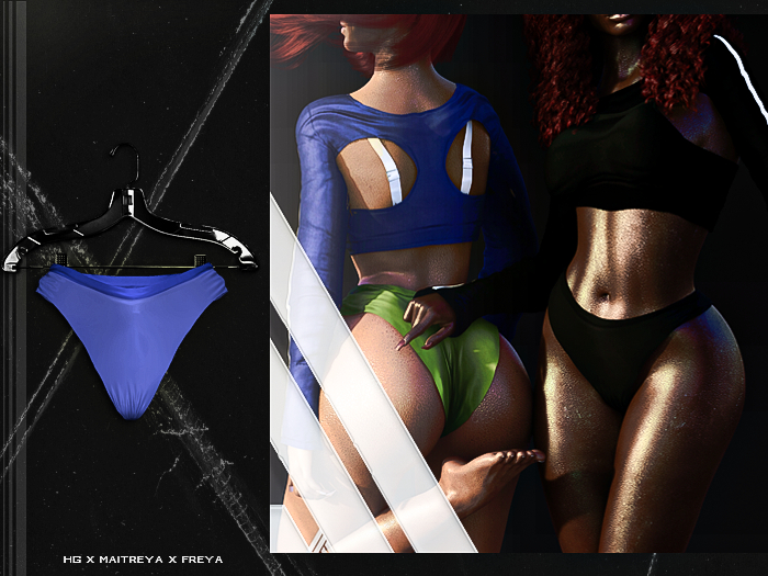 !.PLEX.' Sergeant Panties (Navy)