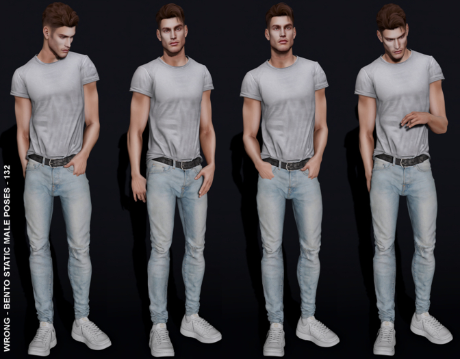 WRONG - BENTO STATIC MALE POSES - 132