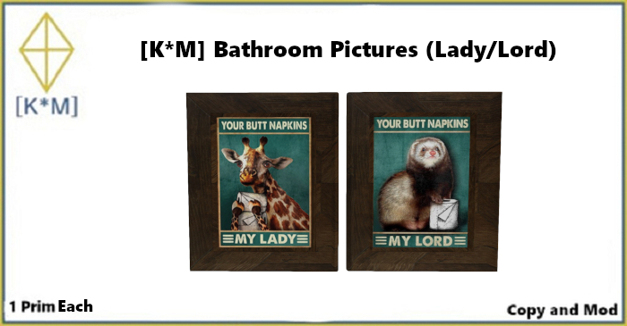 [K*M] Bathroom Pictures (Lady/Lord)