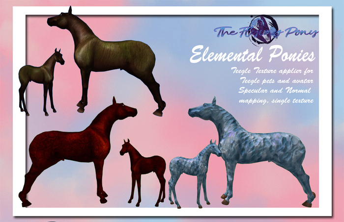 .:[TFP]:. [Teegle] Elemental Ponies