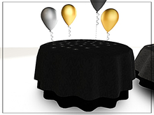 [AE] Party Bundle- Black Tie Party Table Round