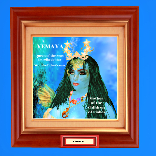 Yemaya Portrait #2 (face) (Yemanja/Yemoja)