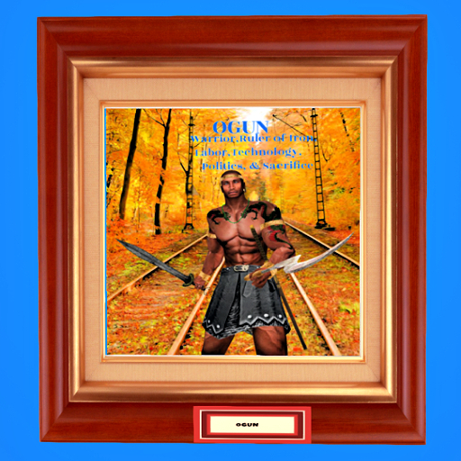 Ogun Portrait (Oggun/Ogum/Ogou)