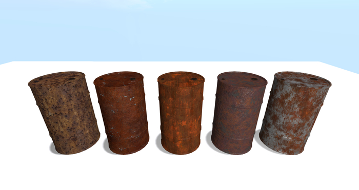 Biohazard Barrel (v2) Mesh