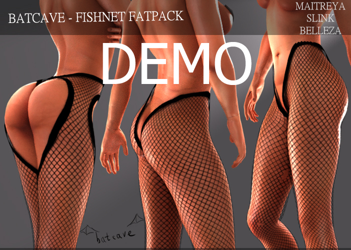 batcave - fishnet pantyhose DEMO