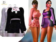 SENTINUS - Zenit Outfit Black & White