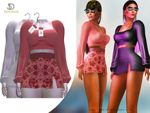 SENTINUS - Zenit Outfit Pink & White