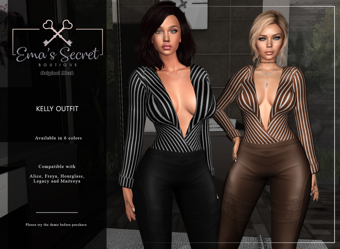 -Ema's Secret- Kelly Outfit Fatpack (add me)